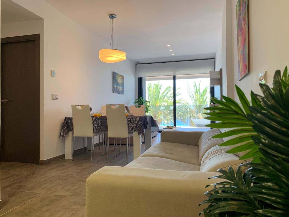 Apartamento De Lujo En Primera Linea De Playa Benidorm Dış mekan fotoğraf